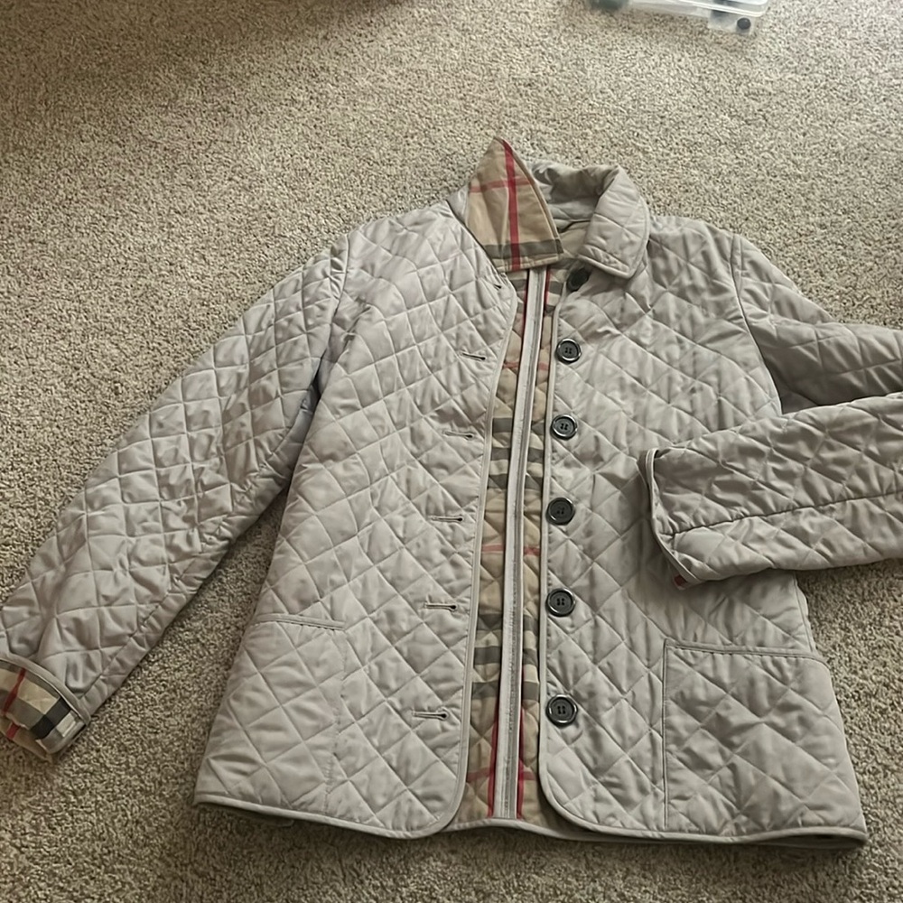 Quilted Burberry Brit